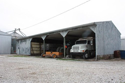 Tract 1 - REAL ESTATE AUCTION, 60 +/- Acres offered in 3 Tracts Swine Operation